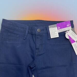 MOSSIMO Women’s 00 Dark Blue Denim Leggings